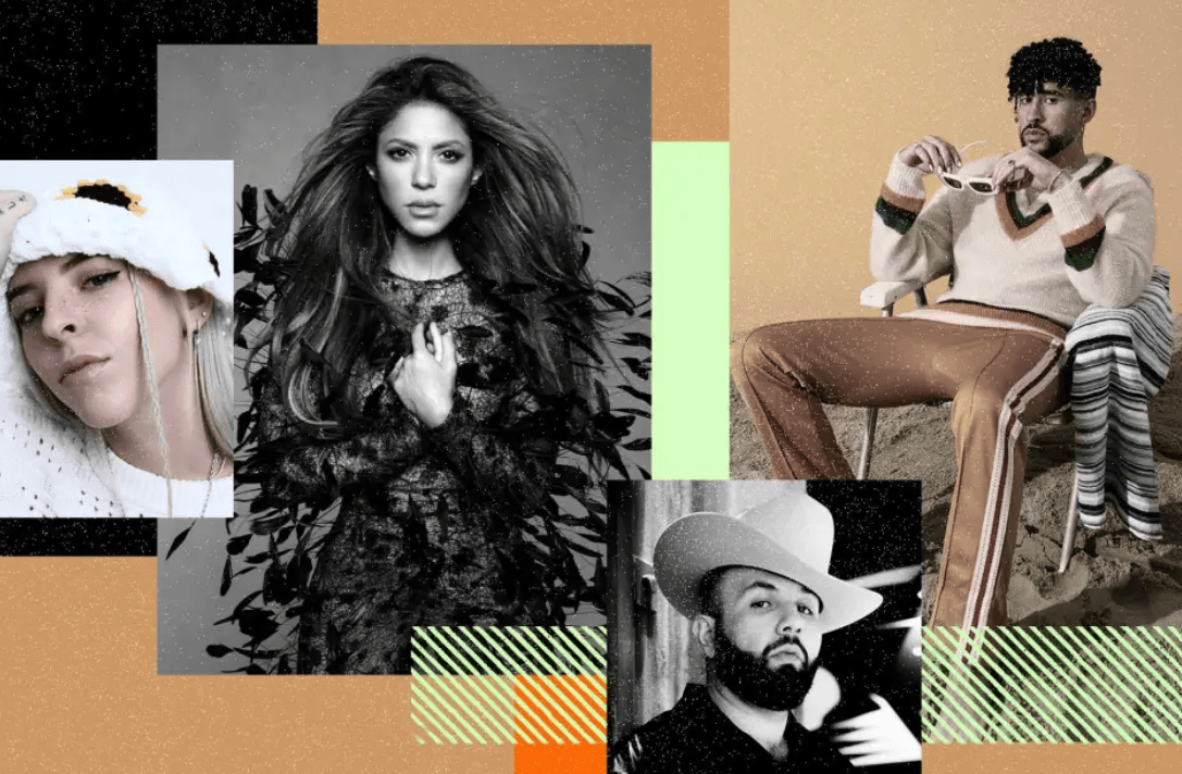 Young Miko, Shakira, Carin Leon and Bad Bunny Joshua Rivera; Jaume de la Iguana; Jesus Fernando Espinoza; Eric Rojas