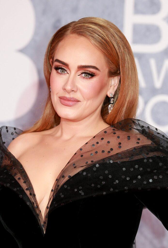 London,,United,Kingdom,-,February,08,,2022:,Adele,Attends,The