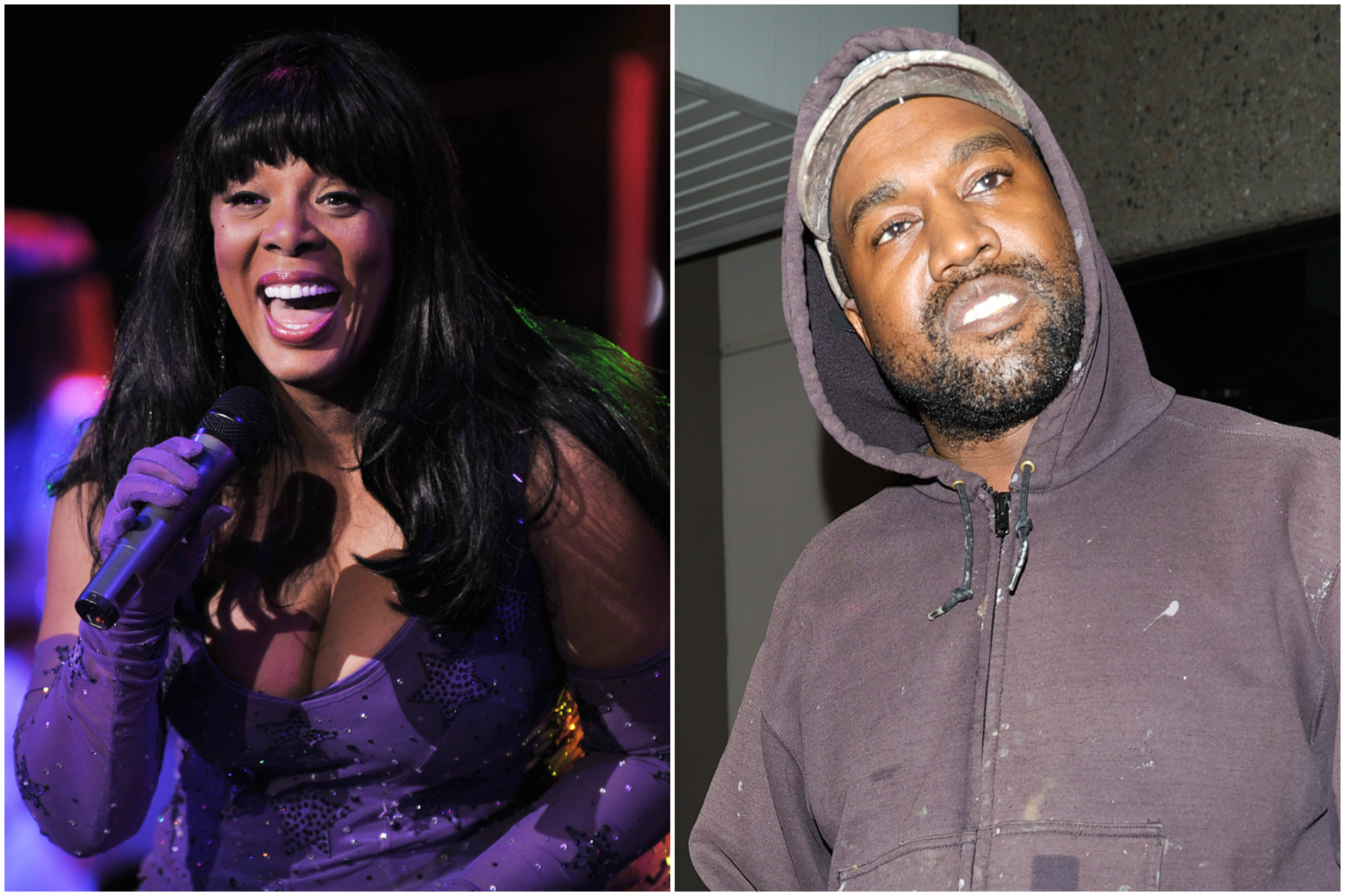 Donna Summer, Kanye West STEVE JENNINGS/WIREIMAGE; RACHPOOT/BAUER-GRIFFIN/GC IMAGES