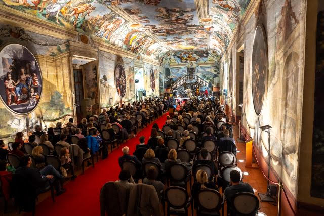 Viteška dvorana Posavskega muzeja Brežice, Foto: Nika Hölcl