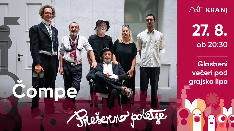 Glasbeni večeri pod grajsko lipo: Čompe