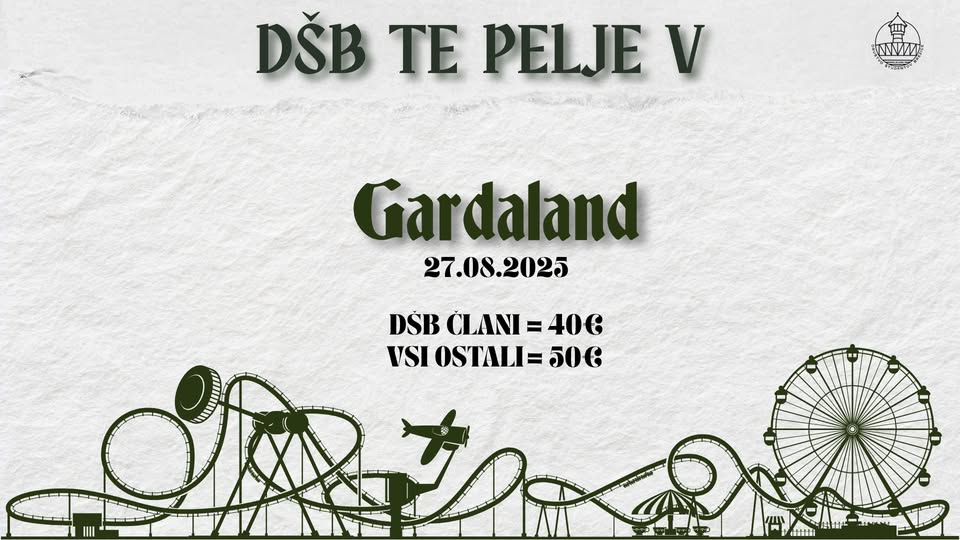 Gremo v Gardaland z DŠB!