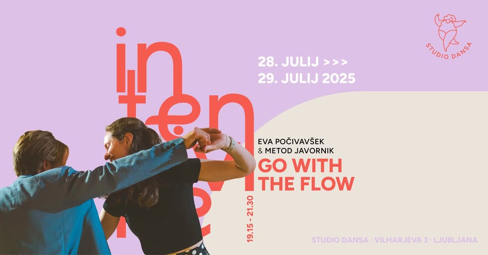 Go with the Flow | 28.7. – 29.7.2025 | Poletna plesna delavnica