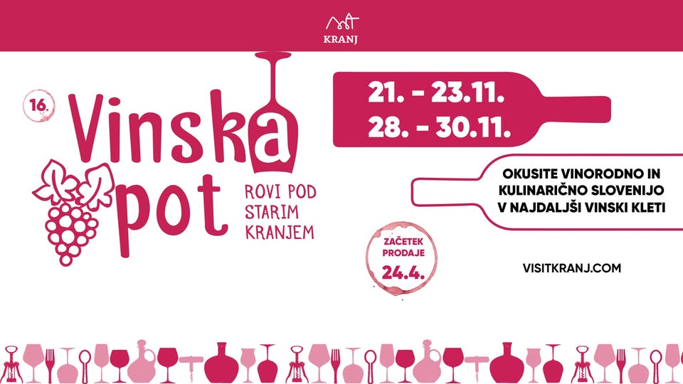 Vinska pot v Rovih pod starim Kranjem 2025