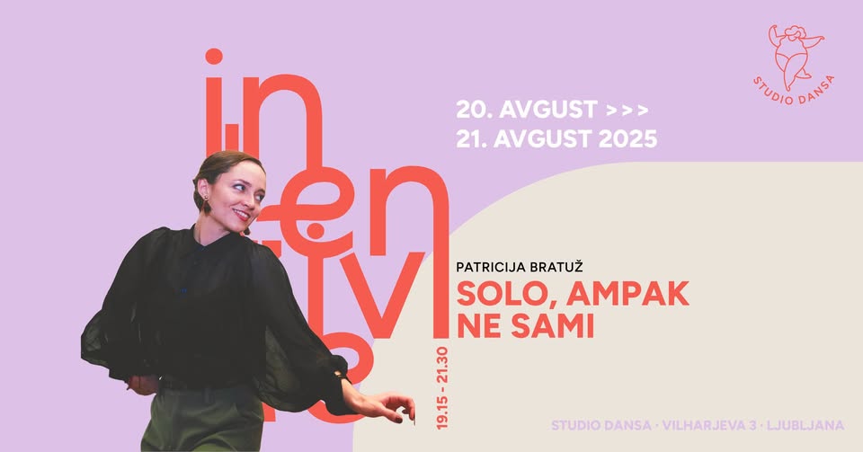Solo, ampak ne sami | 20.8. – 21.8.2025 | Poletne plesne delavnice