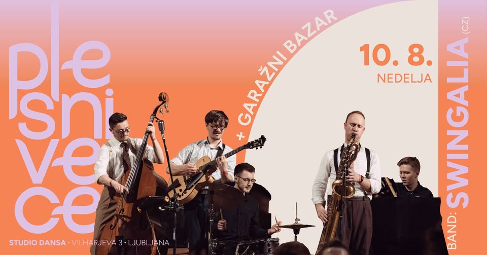 Garažni bazar & Swing plesni večer s Swingalio