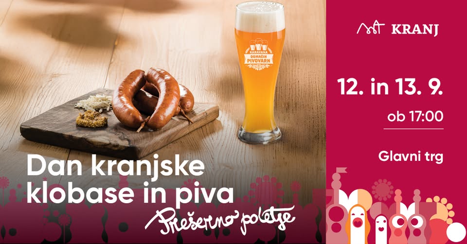 Dan kranjske klobase in piva