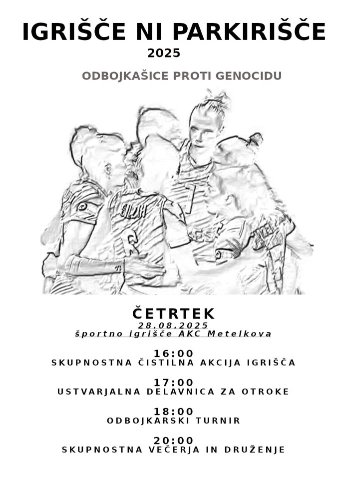 Igrišče NI parkirišče 2025