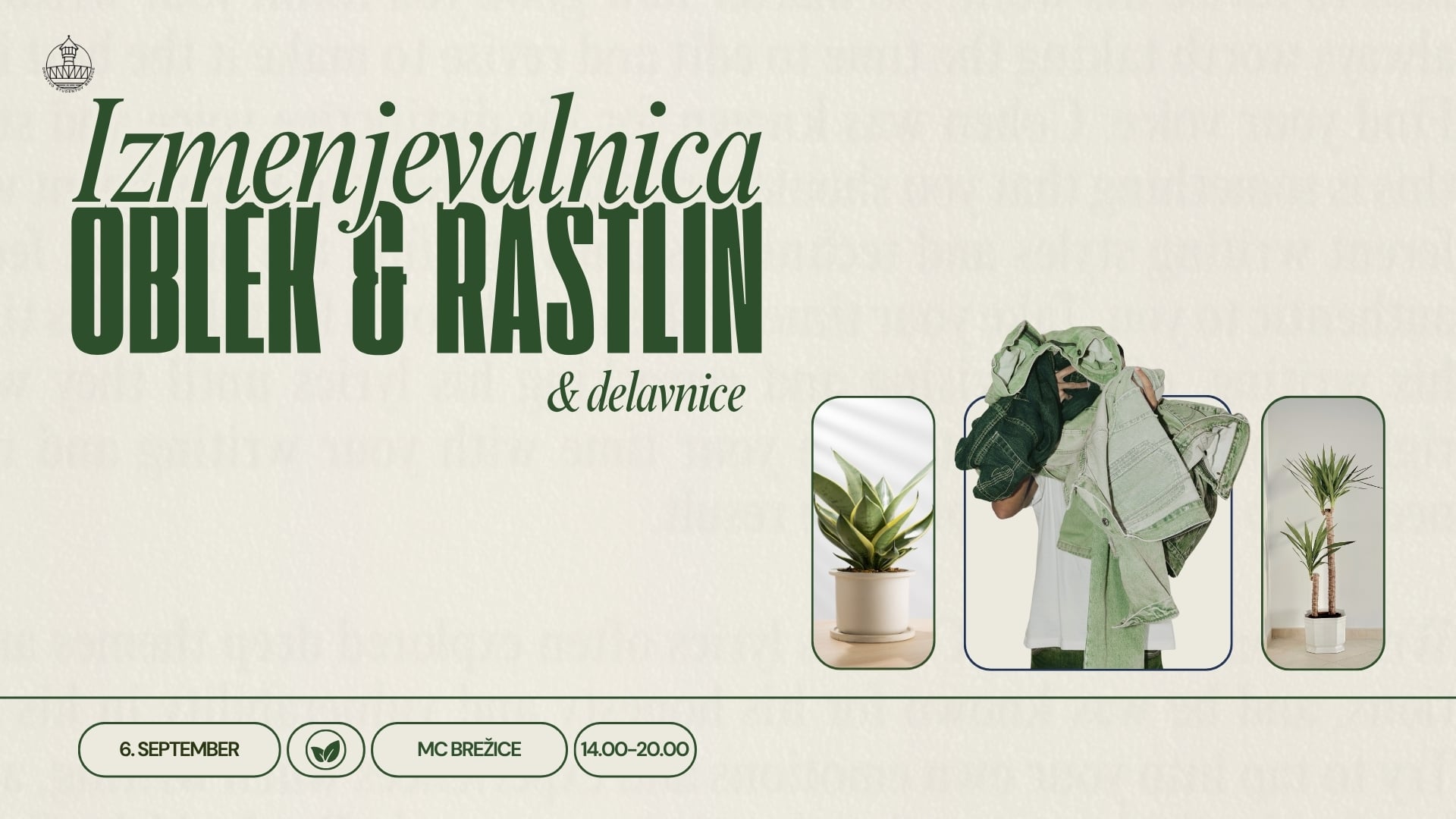 Izmenjevalnica oblek& rastlin