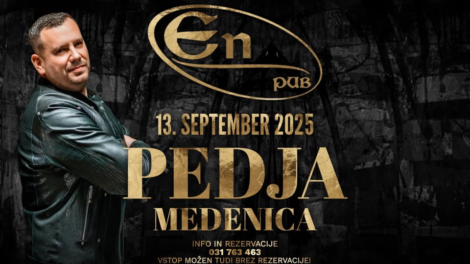 PEDJA MEDENICA LIVE