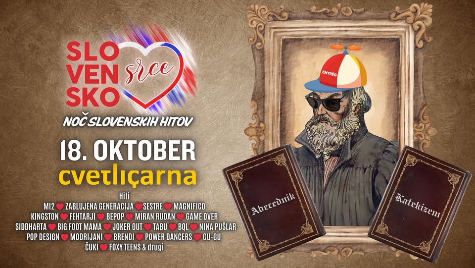 SLOVENSKO SRCE Cvetličarna, 18. oktober