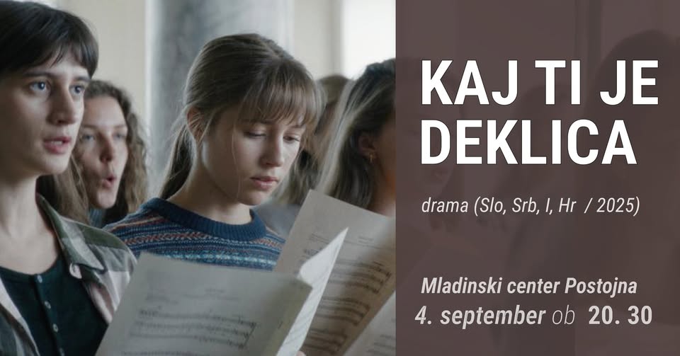 Poletni kino: KAJ TI JE DEKLICA