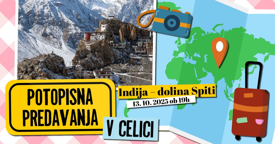 Potopisni ponedeljki v Celici: Indija - dolina Spiti