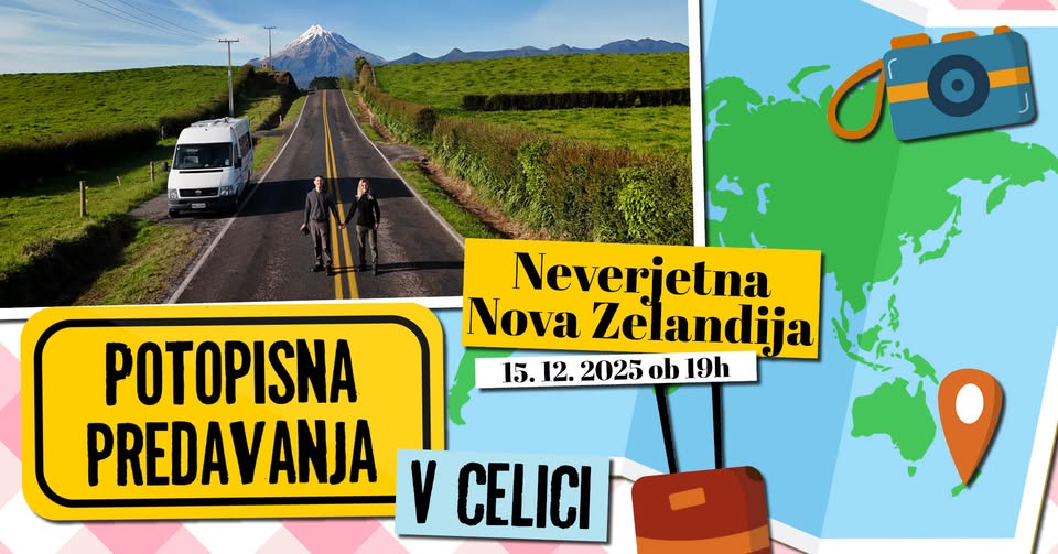 Potopisni ponedeljki v Celici: Neverjetna Nova Zelandija