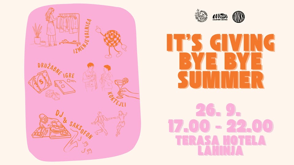 It’s giving bye bye summer