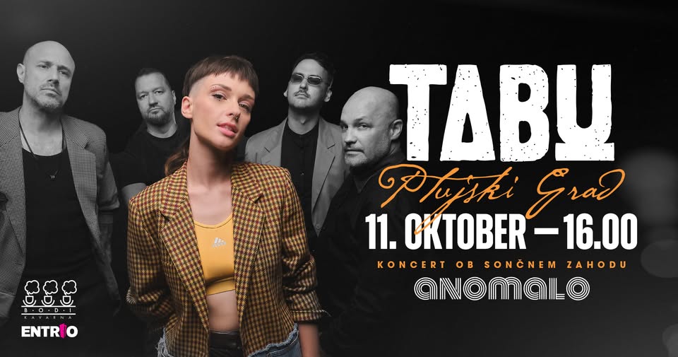Tabu in Anomalo: koncert ob sončnem zahodu na ptujskem gradu