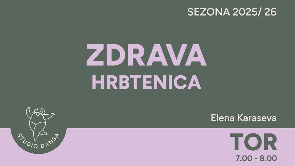 ZDRAVA HRBTENICA | vadba