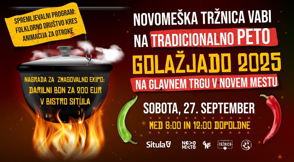 5. golažjada na Novomeški tržnici