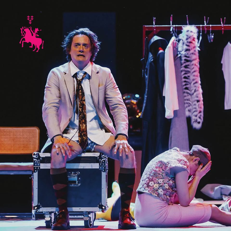 OBISKI VEDNO ZVONIJO OB NEPRAVEM ČASU, komična drama