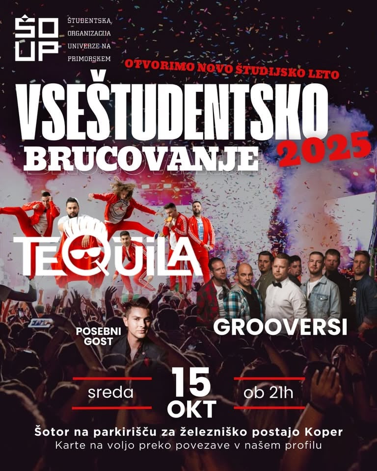 VSEŠTUDENTSKO BRUCOVANJE 2025