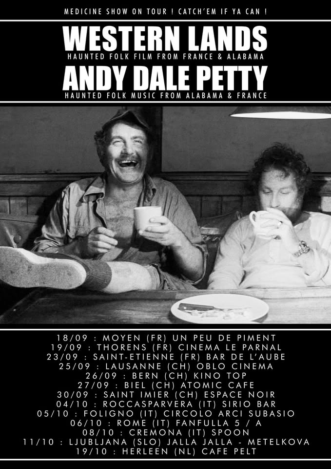 Andy Dale Petty (US - folk) & Videoprojekcija: Western lands