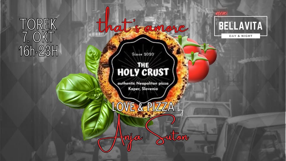 THE HOLY CRUST pizza by Anja SUTON Bellavita Bat