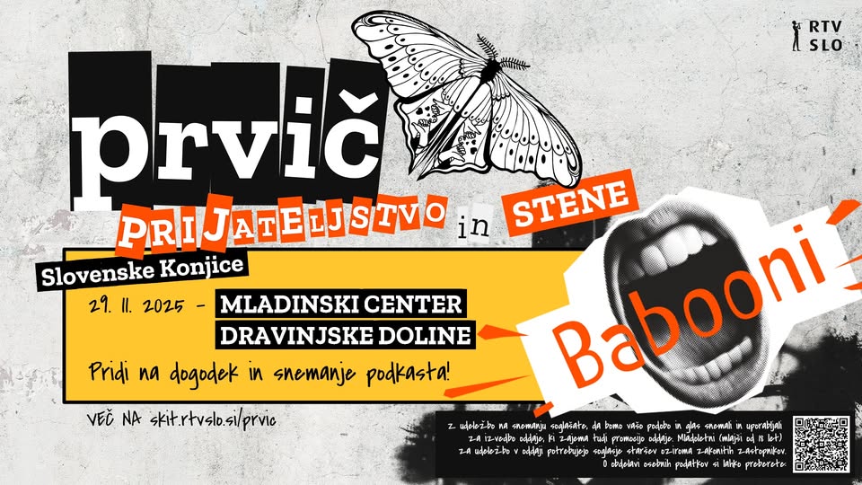 Prvič prijateljstvo in STENE + koncert Babooni