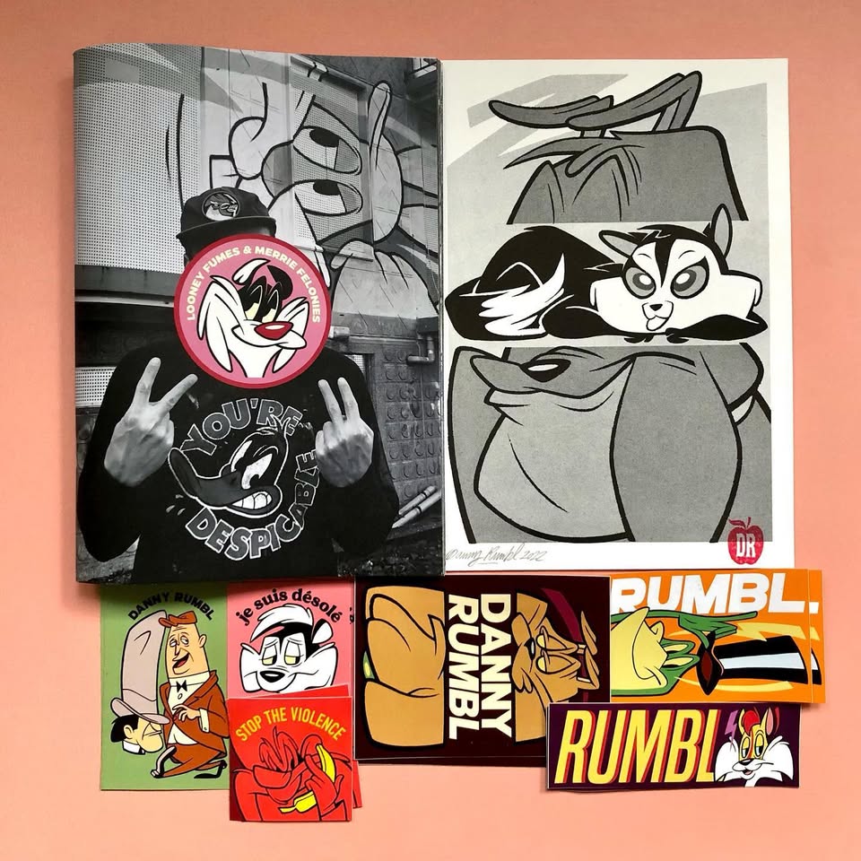 Danny Rumbl: pogovor z umetnikom in delavnica izdelave zinov