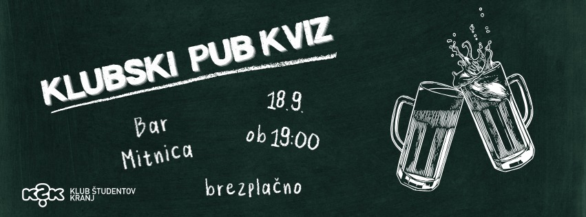 Klubski PUB KVIZ #1