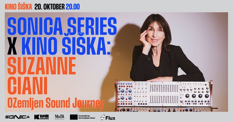 Suzanne Ciani, OZemljen Sound Journey @ SONICA Series X Kino Šiška