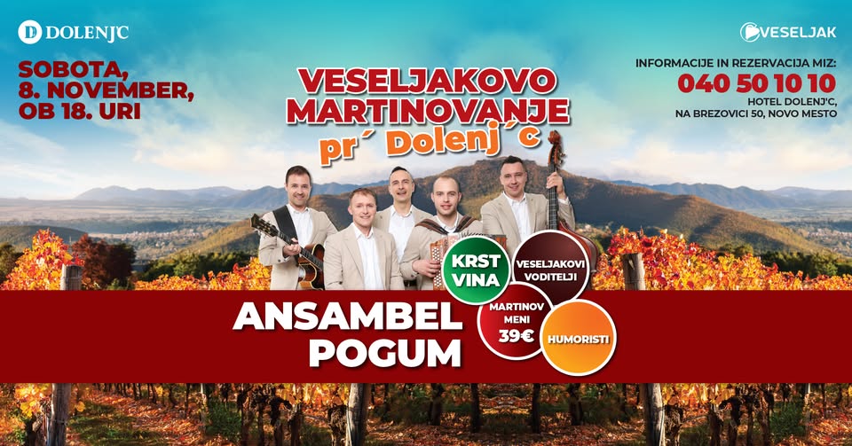 VESELJAKOVO MARTINOVANJE PR' DOLENJ'C