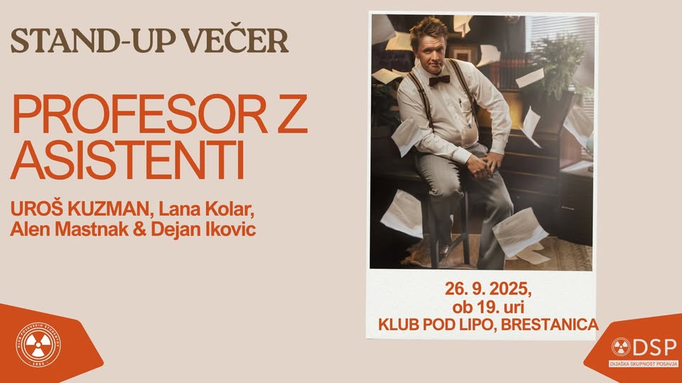 Stand-up večer: Profesor z asistenti