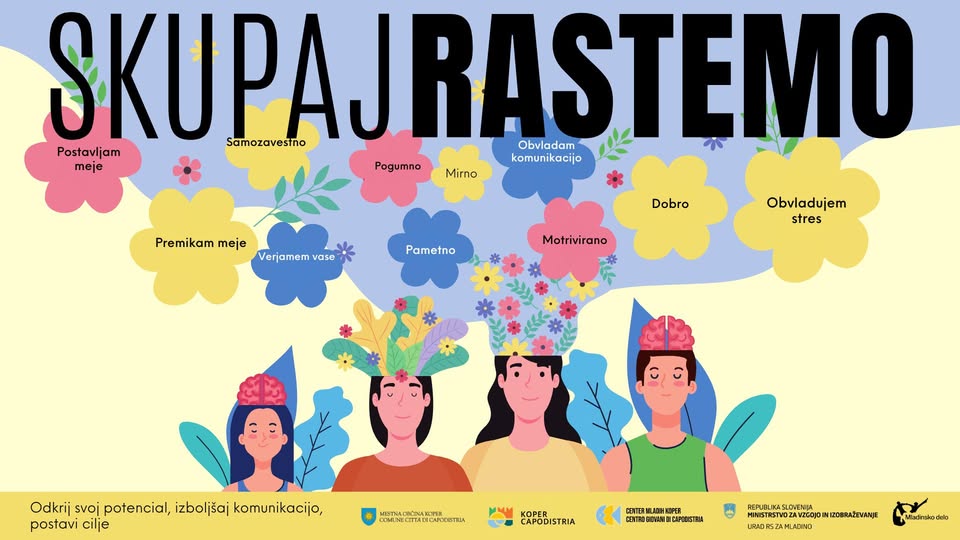 Skupaj rastemo - cikel delavnic za osebno rast