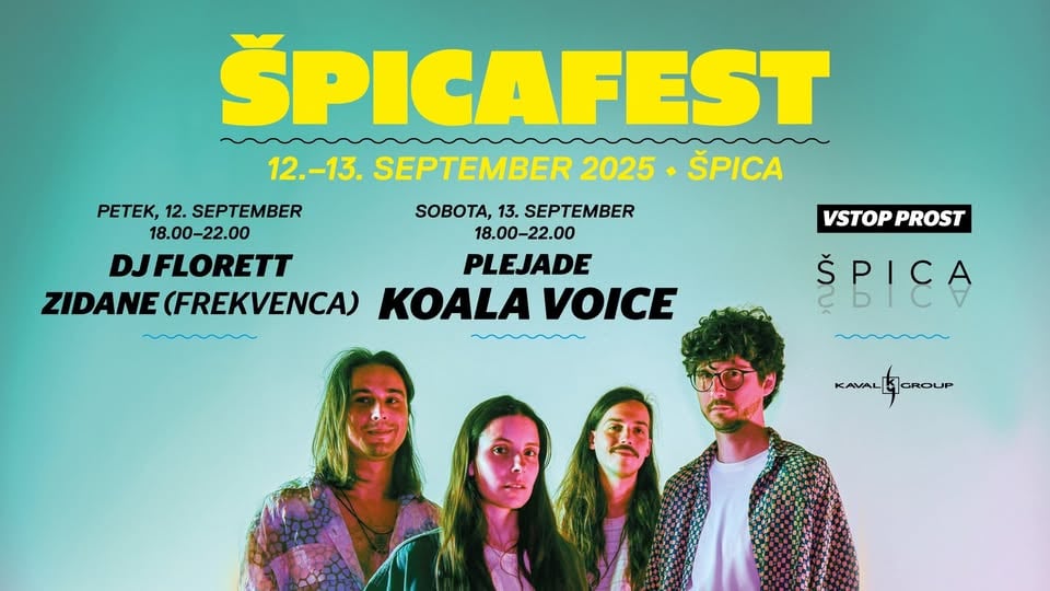 𝗦̌𝗣𝗜𝗖𝗔𝗙𝗘𝗦𝗧 • Glasbeni festival na Špici