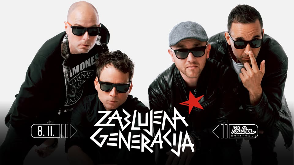 ZABLUJENA GENERACIJA - KluBar, Kranj