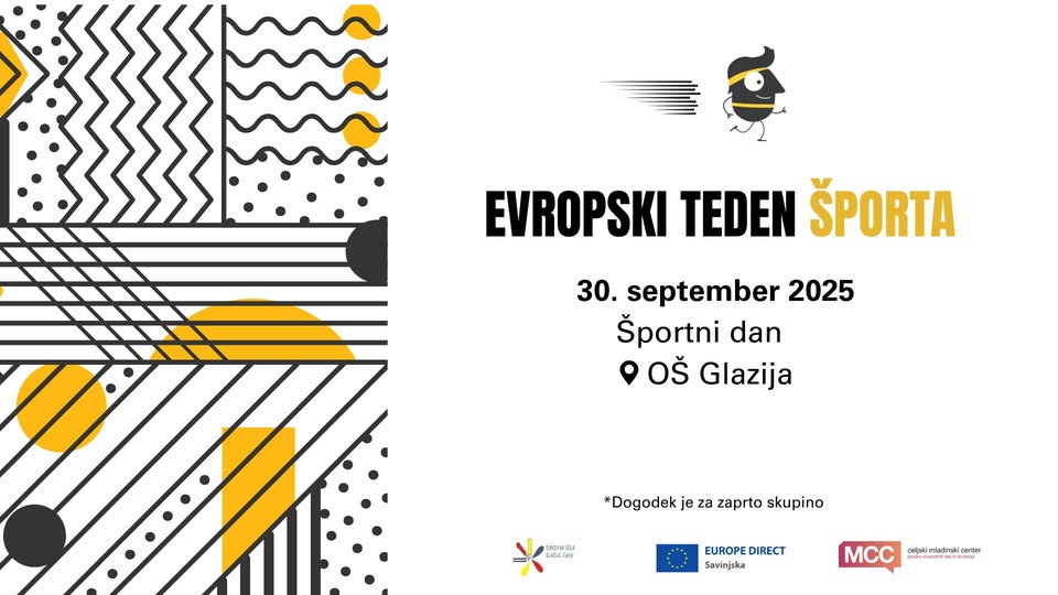 ETŠ 2025: Športni dan na OŠ Glazija