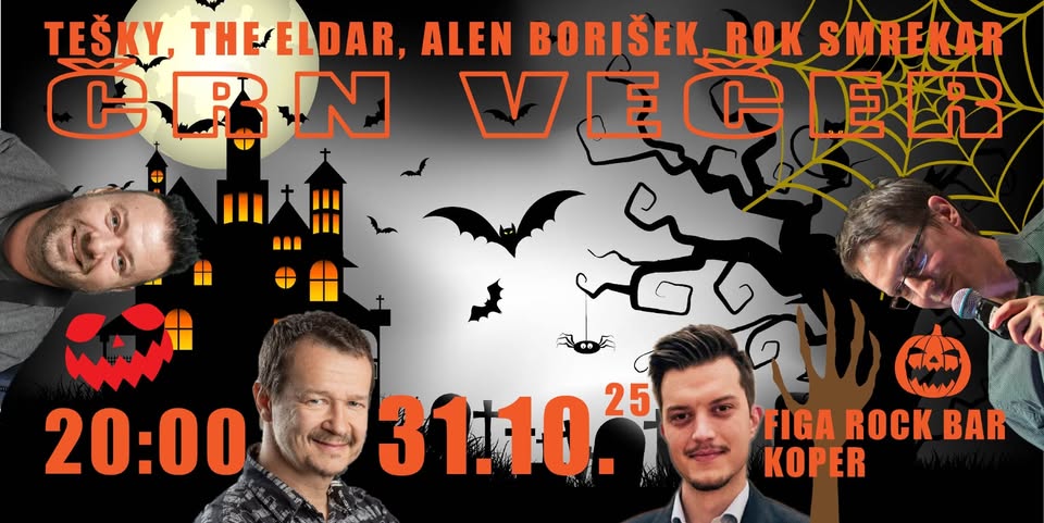Halloween - Črn večer (figa rock bar )