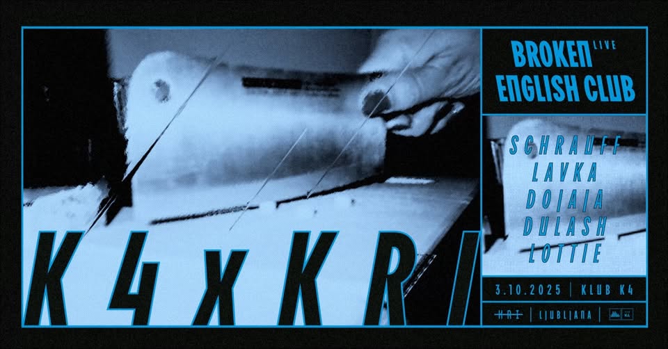 K4 x KRI w/ Broken English Club (live)