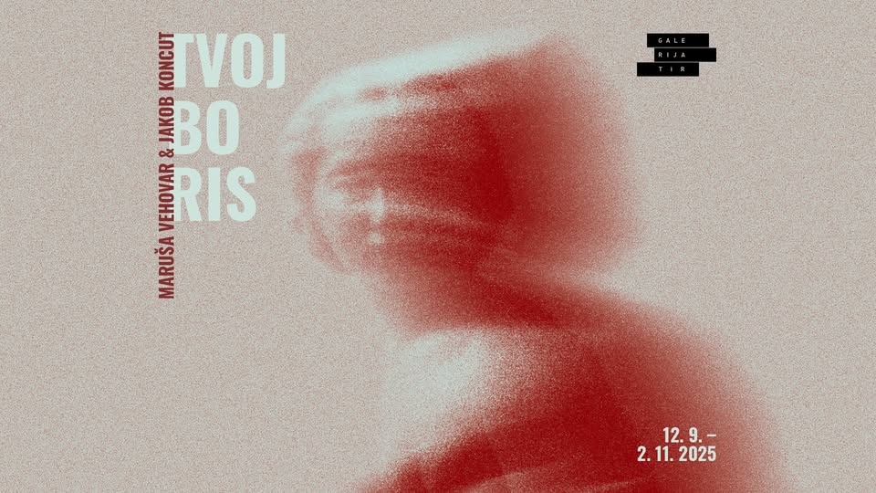 Maruša Vehovar in Jakob Koncut: Tvoj Boris | odprtje razstave @ Galerija Tir, Mostovna