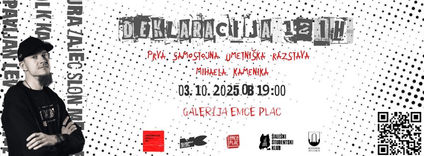 Odprtje razstave Mihaela Kamenika: Deklaracija 12ih