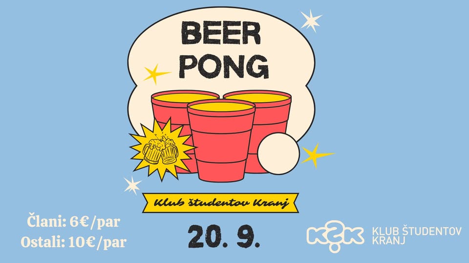 Beer pong turnir