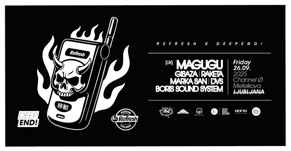 Refresh x DeepEnd! w. Magugu (UK)