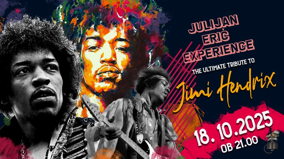 JIMI HENDRIXS tribute show by Julijan Erič Experience