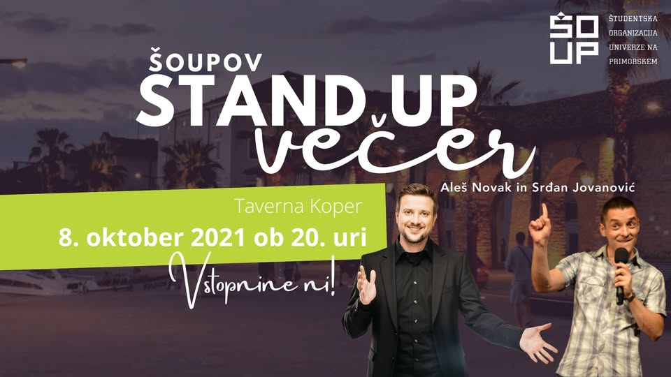 Stand up večer s ŠOUP