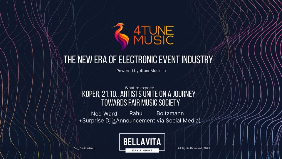 4TUNE MUSIC New era of electronic event industry BELLAVITA BAR