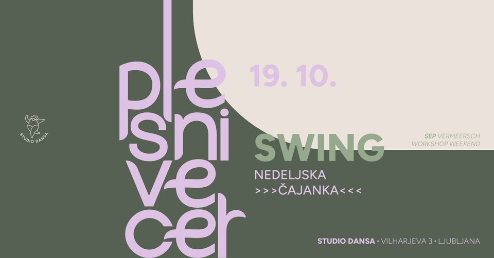 Nedeljska SWING čajanka | 19.10.2025