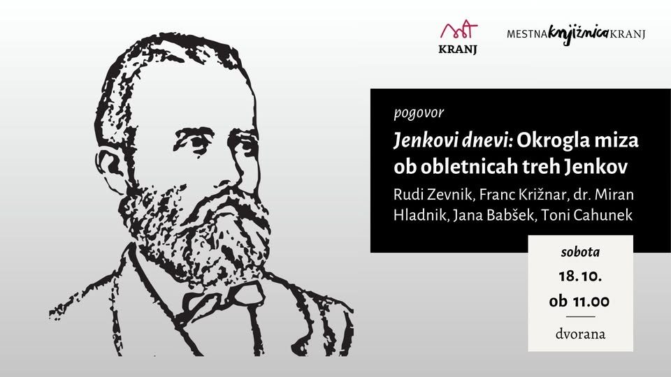 Jenkovi dnevi: Okrogla miza ob obletnicah treh Jenkov