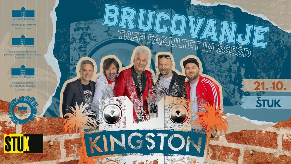 Brucovanje s Kingstoni | ŠS FKKT, FGPA, FS, ŠSSŠD