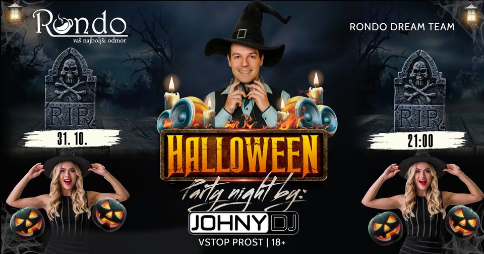 HALLOWEEN PARTY @ RONDO BAR, KRANJ