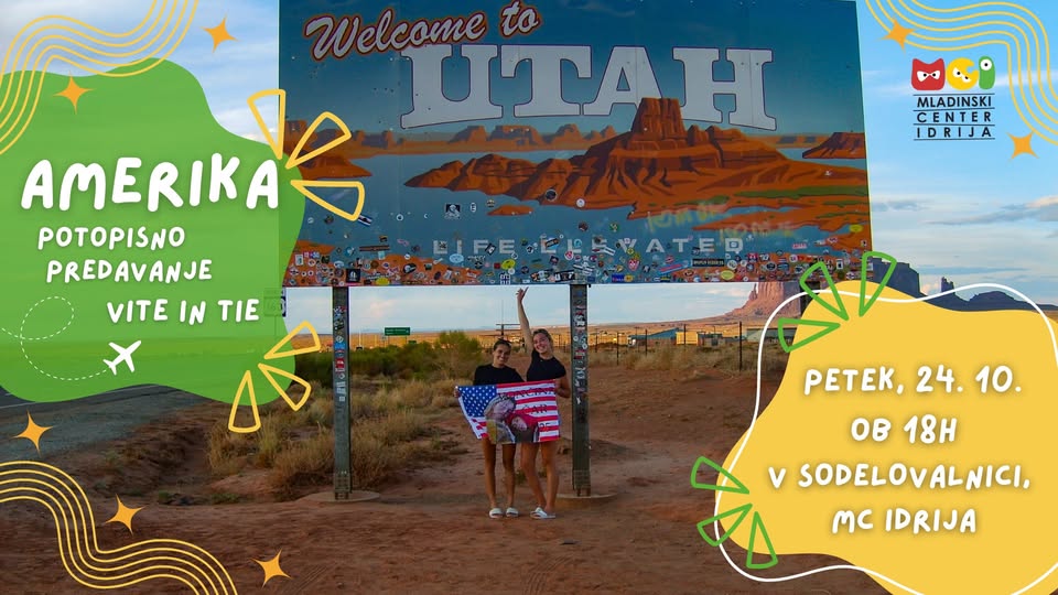 ZDRUŽENE DRŽAVE AMERIKE - Potopisno predavanje